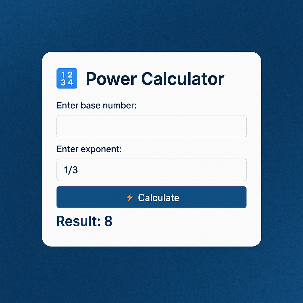 Next‑Gen Online Power Calculator Spotlight
