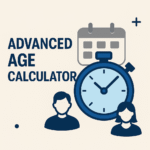 advance age calculator tools, online age calculator tools